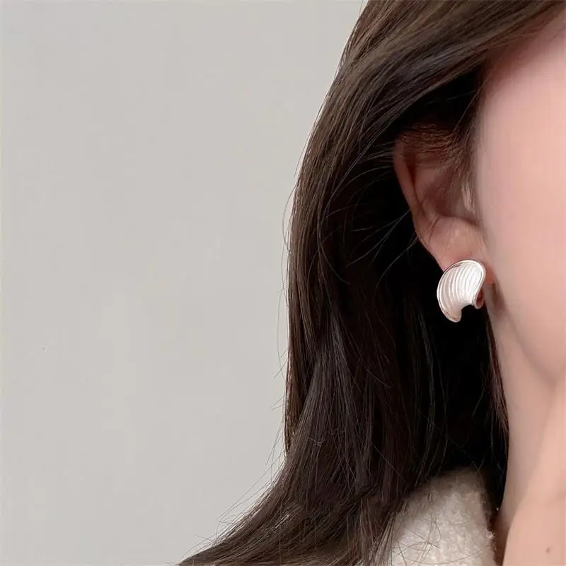XIYANIKE Irregular Pattern Ear Stud Piercing Earrings For Women Sweet Fashion New Jewelry Gift Party Daily Dropship серьги