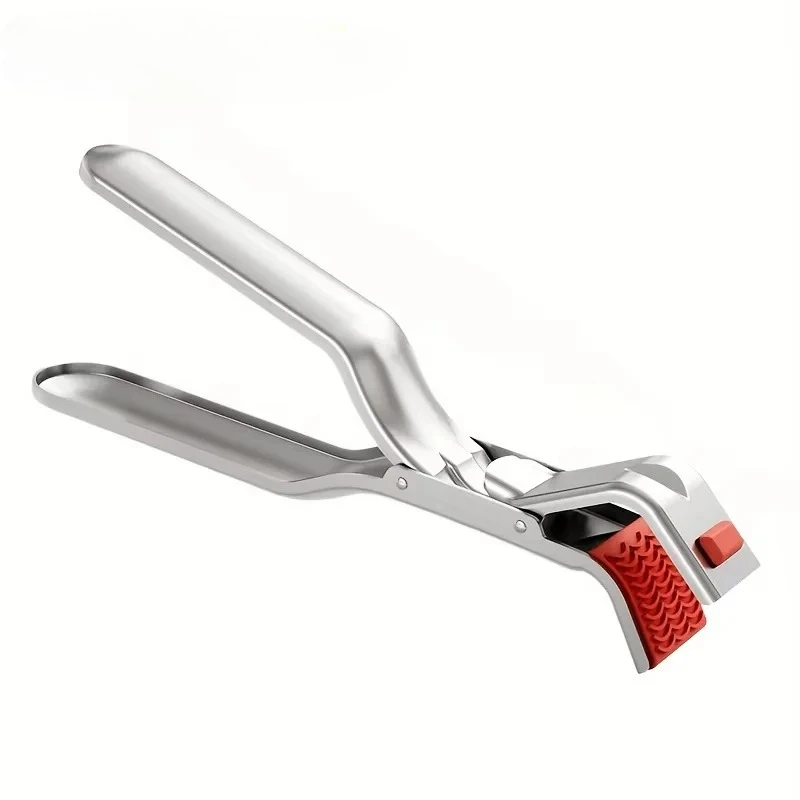 1pcs Anti-scalding Clip Hot Bowl Holder Dish Clamp Pot Pan Gripper Clip Air Fryer Dish Plate Retriever Tongs Kitchen Supplies