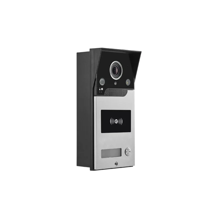 Wireless Connectivity Wired Home Video Door Phone with Waterproof IP 65 1080p Camera Outdoor Unit Ring Bell