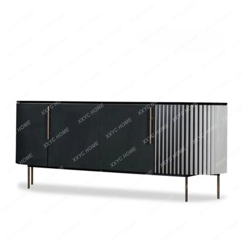 L creative side cabinet minimalist porch post-modern TV floor cabinet storage light luxury model