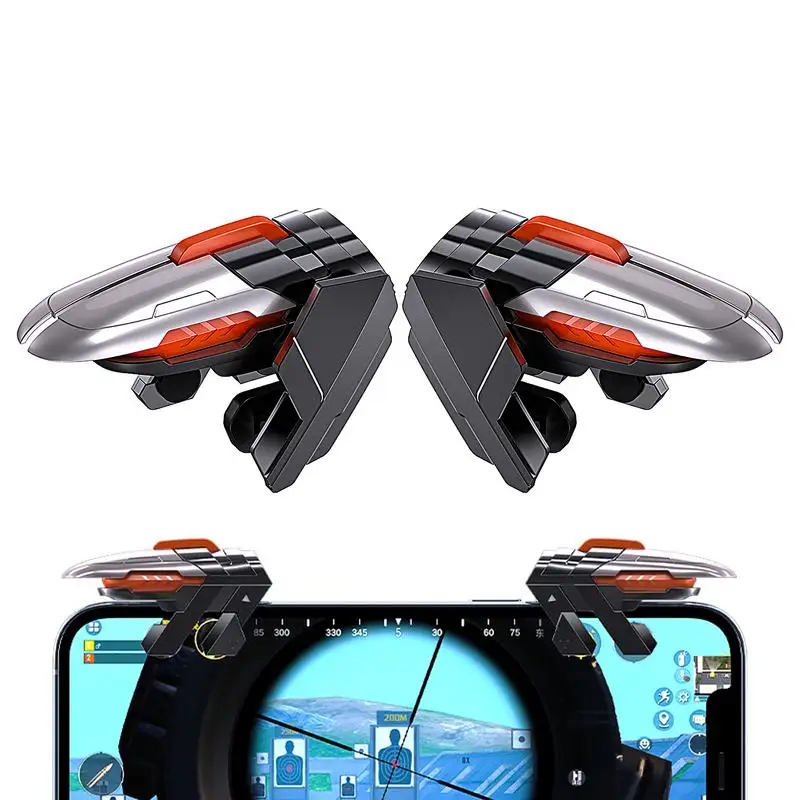 Mobile Game Controller Multipurpose Clip-On Gamepad Ergonomic Game Controller for Daily Life Fashionable Game Controller with 4