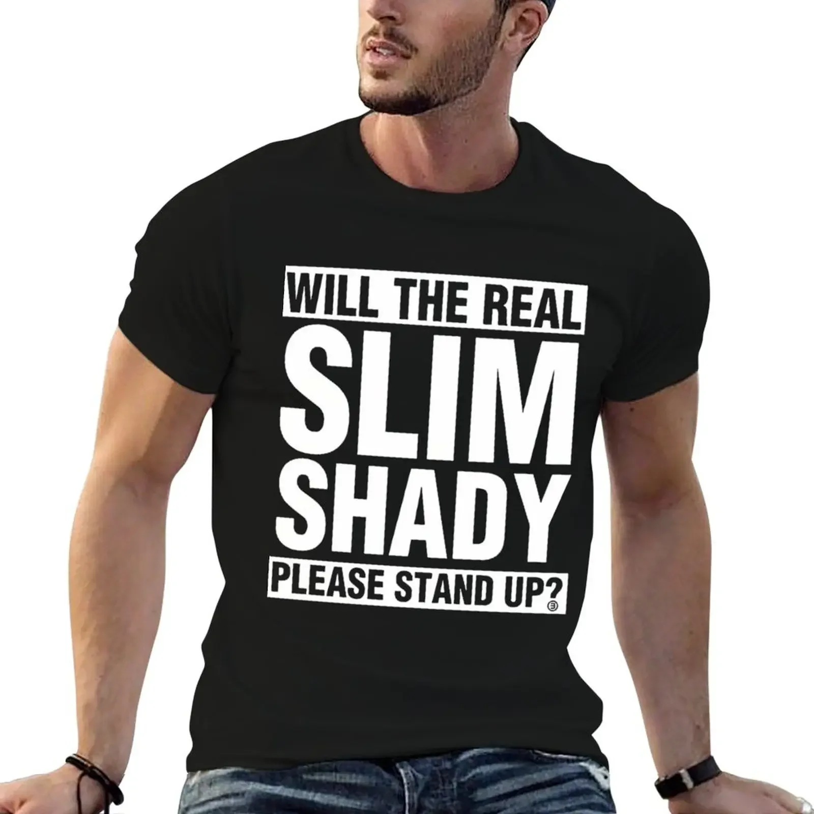 

Eminem Merch Please Stand Up T-Shirt shirts graphic tee valentines boutique clothes mens graphic t-shirts hip hop