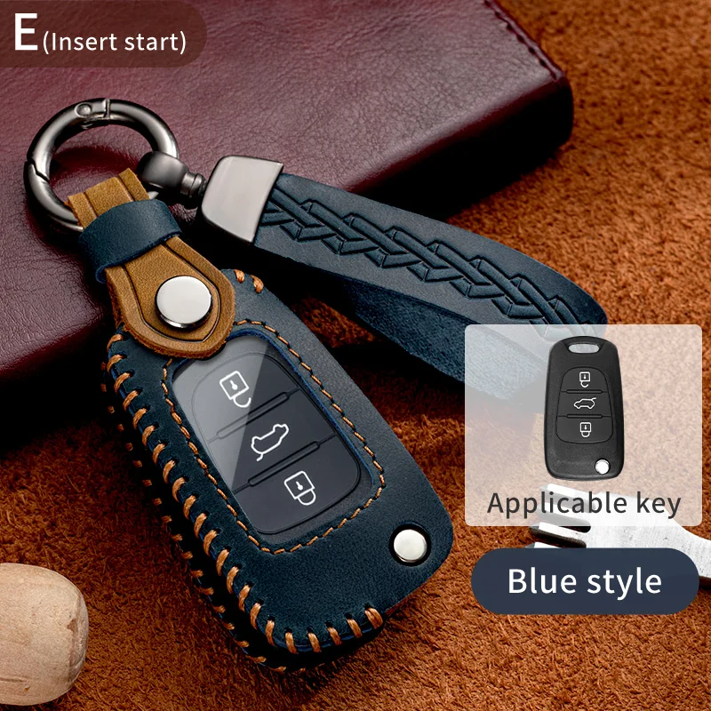 New Fashion Car Folding Key Case Cover Fob For Hyundai I20 I30 Elantra Azera Veracruz Veloster Kia Rio K7 K5 Sportage Sorento