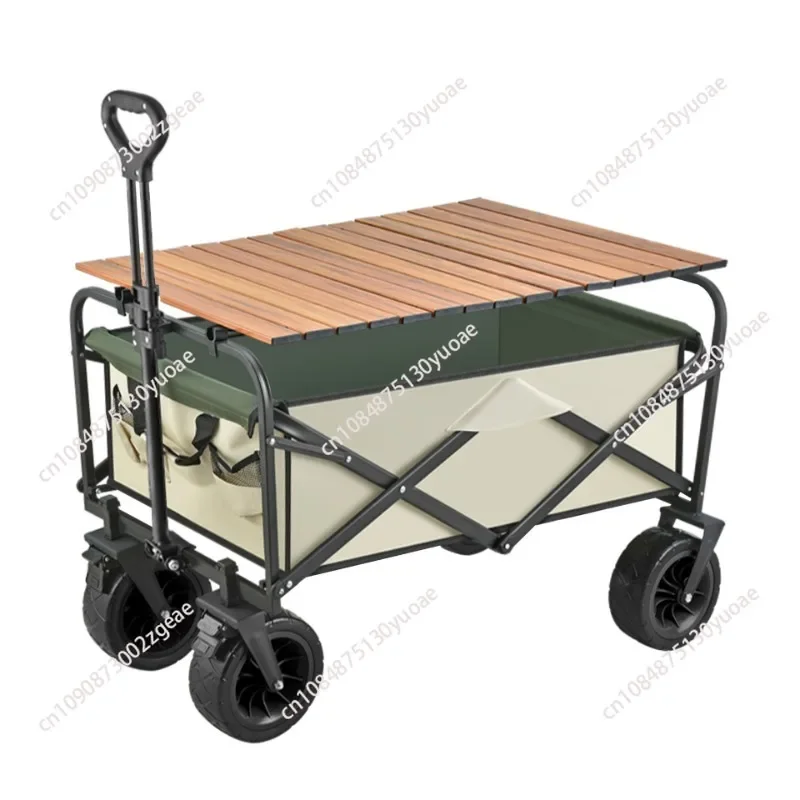 Outdoor Camping Trolley, Camping Cart, Portable Folding Cart, Camping Cart, Light grocery Shopping, Camper Van