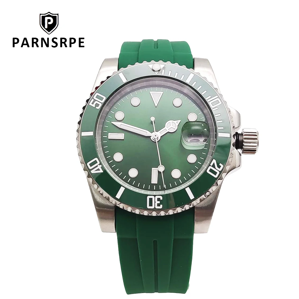 

PAPNSRPE 40MM Automatic Watch Men's Luminous Sapphire Japan NH35 Movement Waterproof Automatic Mechanical Men's Watch