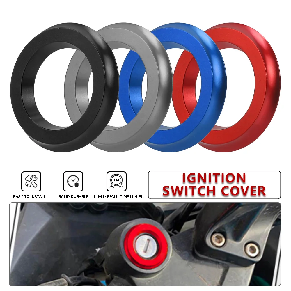 Accesorios de motocicleta anillo decorativo anillo de cubierta de interruptor de encendido para HONDA SH300 2013-2018 2014 2015 2016 2017 SH sh 300 sh300