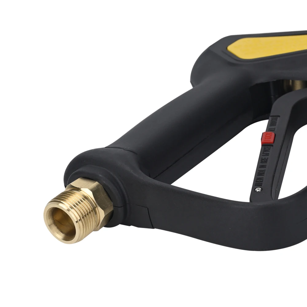 Ersatz-Hochdruck-Kurzwaschpistole ST-2300. Power Washer Trigger-Spritzpistole mit 1/4 Zoll Schnellanschluss, max. 310 Bar, 4500 PSI – Detail 6
