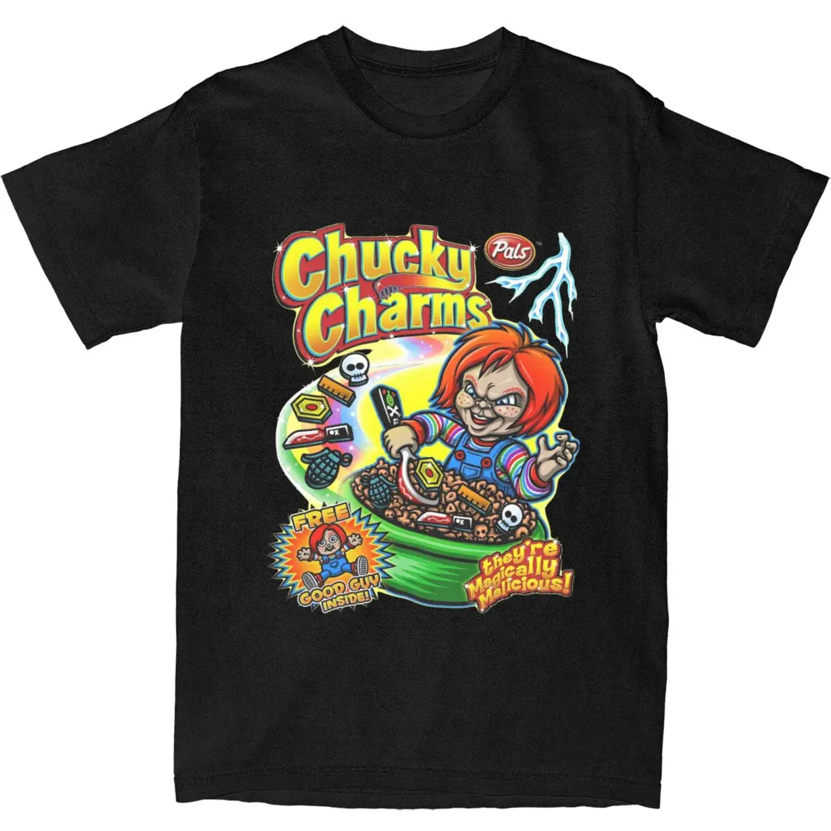 Classic Chucky Charms Shirts Merch Men Women's Cotton T Shirts Novelty Tee Clothes