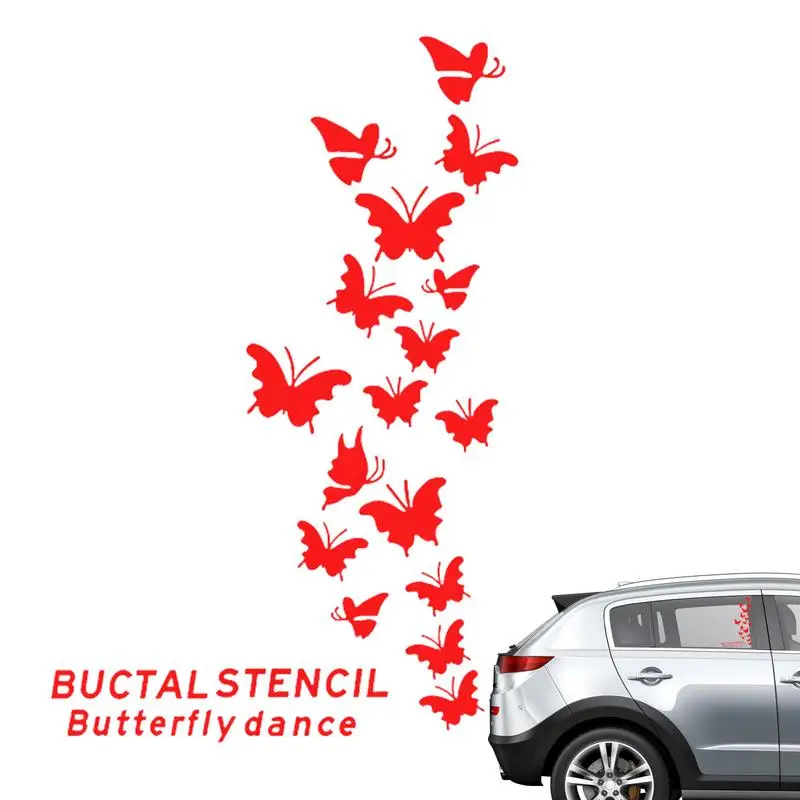 

Butterfly Window Decals For Cars Icebox Butterfly Decals Waterproof Door Sticker Car Interior Decor Decal Home Wall Decal Cute