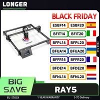 LONGER RAY5 Laser Engraver, 32-Bit Chipset, WIFI Connection, with Touch Screen and Offline Carving, Ultrafine and Powerful laser
