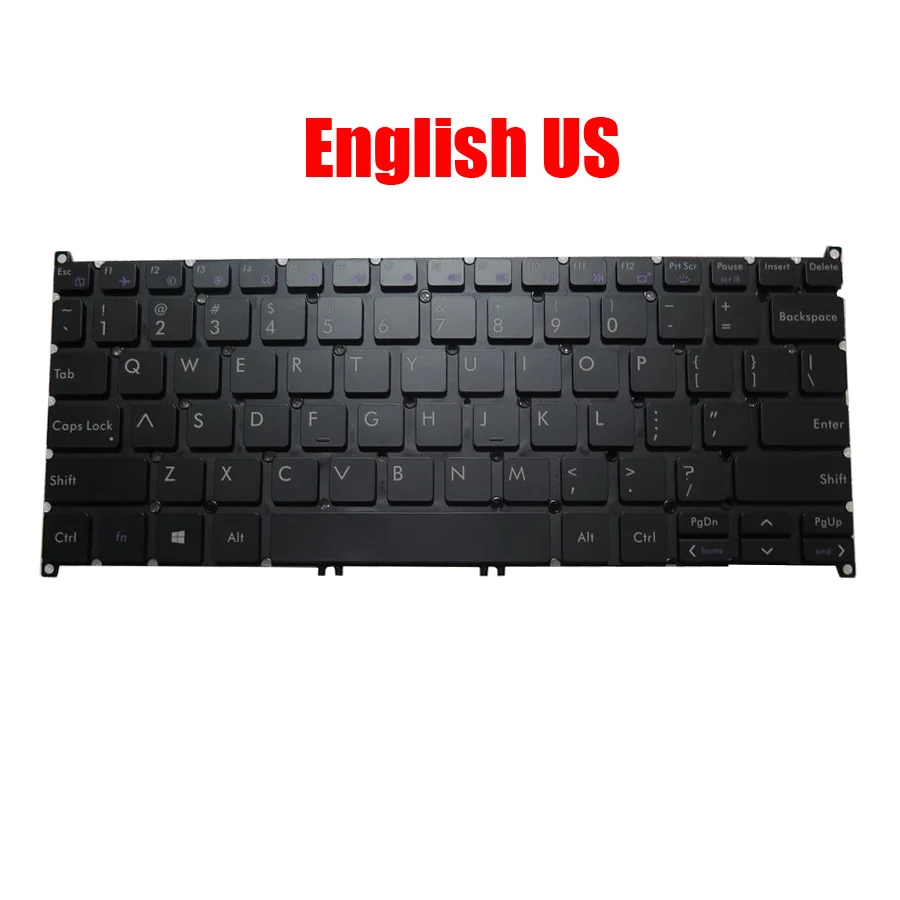 

Laptop Keyboard For AVITA Liber NS12A2 Traditional Chinese TW English US With Backlit Black New