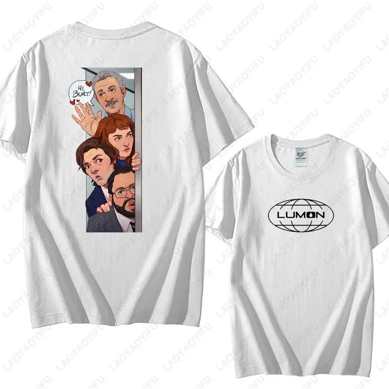 2025 قطع الموسم 2 س الرقبة التي شيرت لومون ماكروداتا صقل الجرافيك تي شيرت متعة النساء الرجال تيز Ropa Mujer Camisa Camisetas