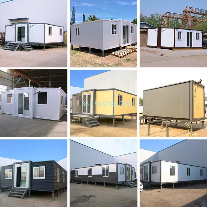 Mobile Container House Portable Living Container Home Australia Expandable Container House Custom Double Wings Folding House