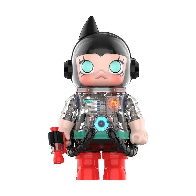 POPMART MEGA SPACE MOLLY 400% ASTRO BOY Serie Trendige Blindbox-Spielzeuge Mystery Box Überraschungs-Actionfigur Niedliches Modell Geschenk