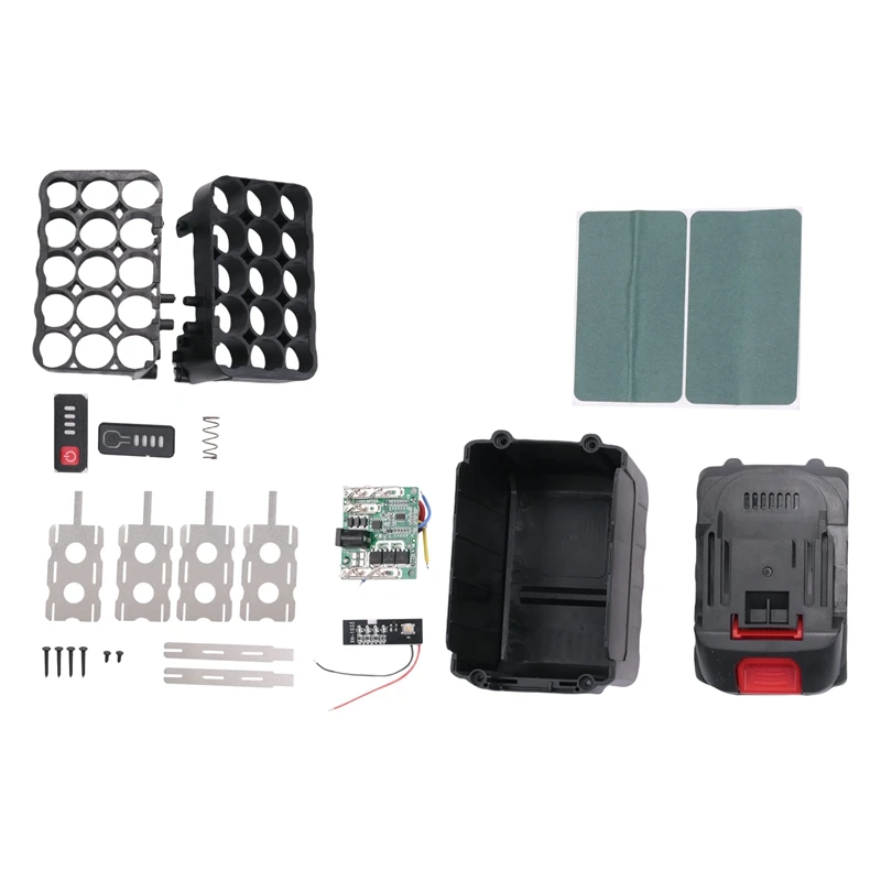 

ABGG-Li-Ion Battery Case Circuit Board PCB For Lomvum Zhipu Hongsong Jingmi No Original Makita 18V Lithium Battery