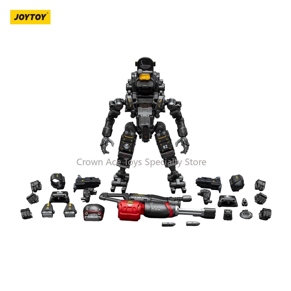 JOYTOY Dark Source 1/25 Action Figures Mecha 22cm God of War 86-II Assault Collection Model Trendy Toys Holiday Collectible Gift