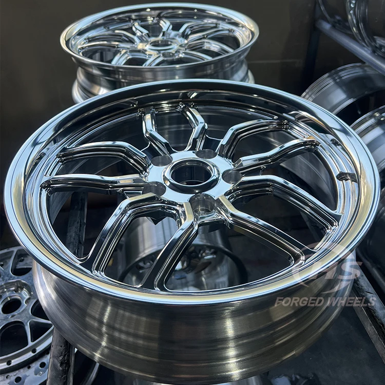15/17/18x10 17x11 18/20x10.5 18x12 Beadlock Forged Wheels Rims for Drag Racing   Dodge Challenger  Camaro