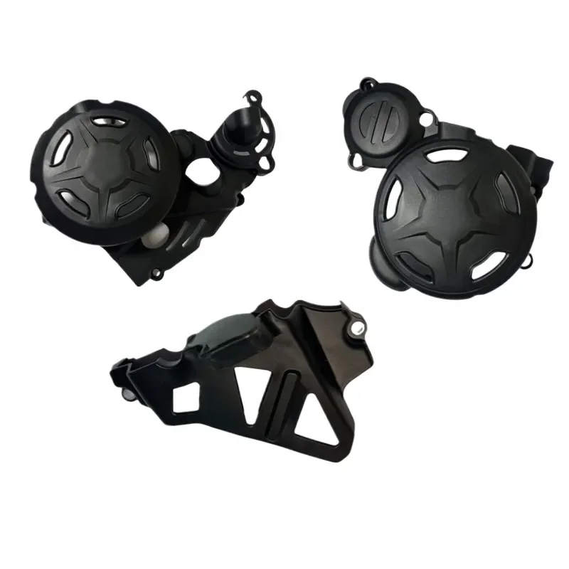 Heavy Duty Engine Guard Case Cover Compatible with LONCIN YBS300 YBH300 Off Road Dirt Bike Crash Protection Skid Plate