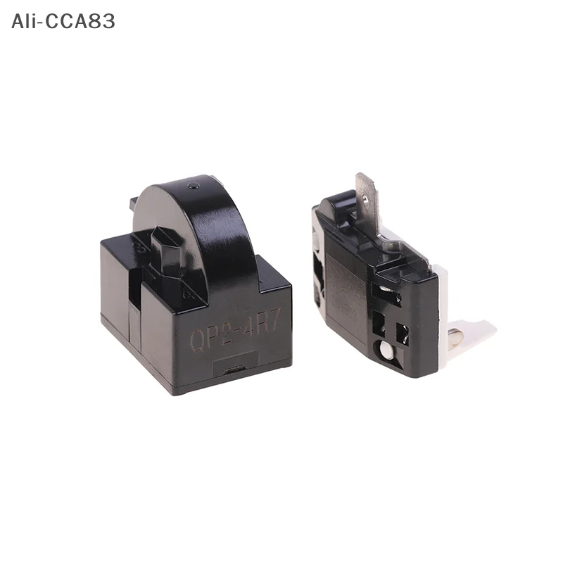 

2Pcs/Set Starter Relay 1 Pin Refrigerator Starter Relay QP2-4.7 PTC And 6750C-0005P Refrigerator Overload Protector