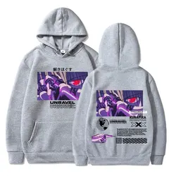 Anime Hunter X HxH Hoodie Manga Kurapika Pullovers Men Women's Casual Gothic Hooded Sweatshirts  Long Sleeve Oversized