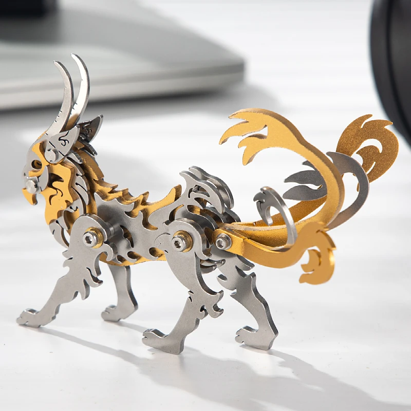 

MOKR Zheng 3D Metal Puzzle Gift And Toys For Kids Adults Learning Education DIY Jigsaw Model