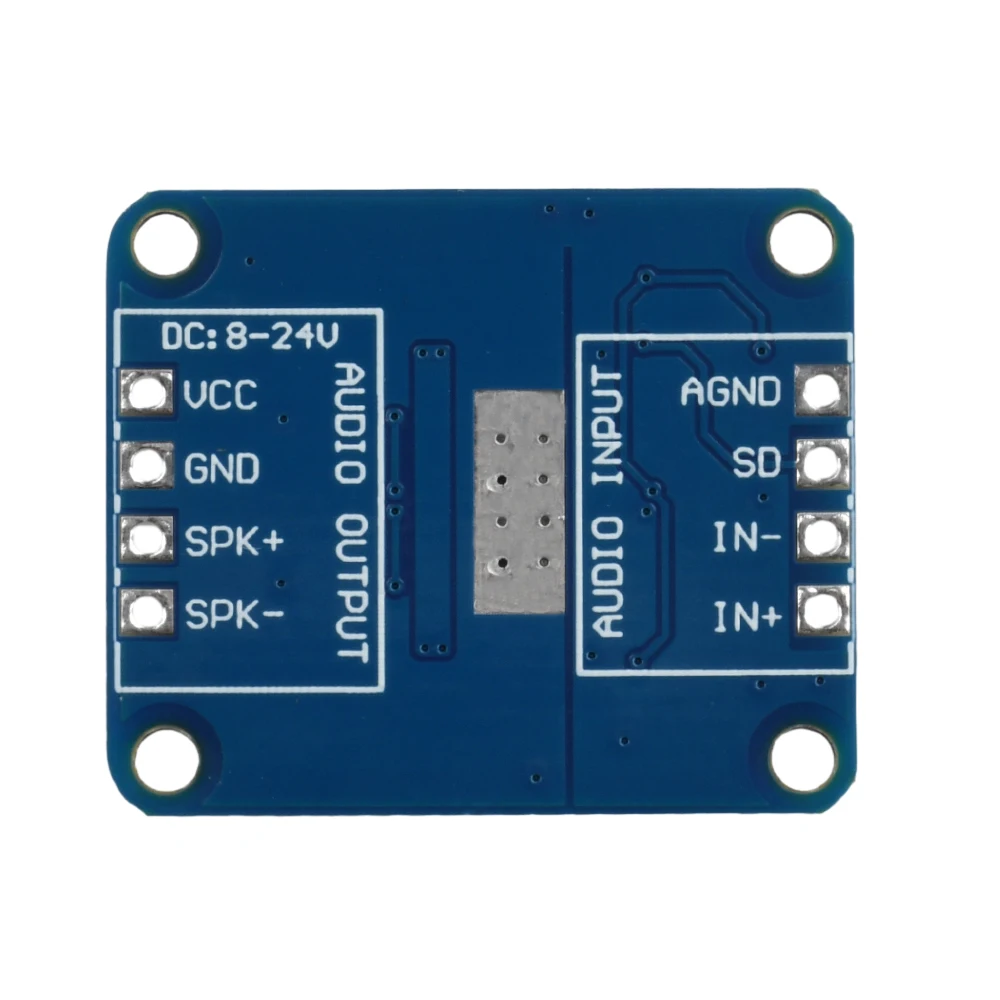 High Power Amplifier Board Module DC8-24V Class D Digital 10W/20W/30W AP3001 for Audio Applications