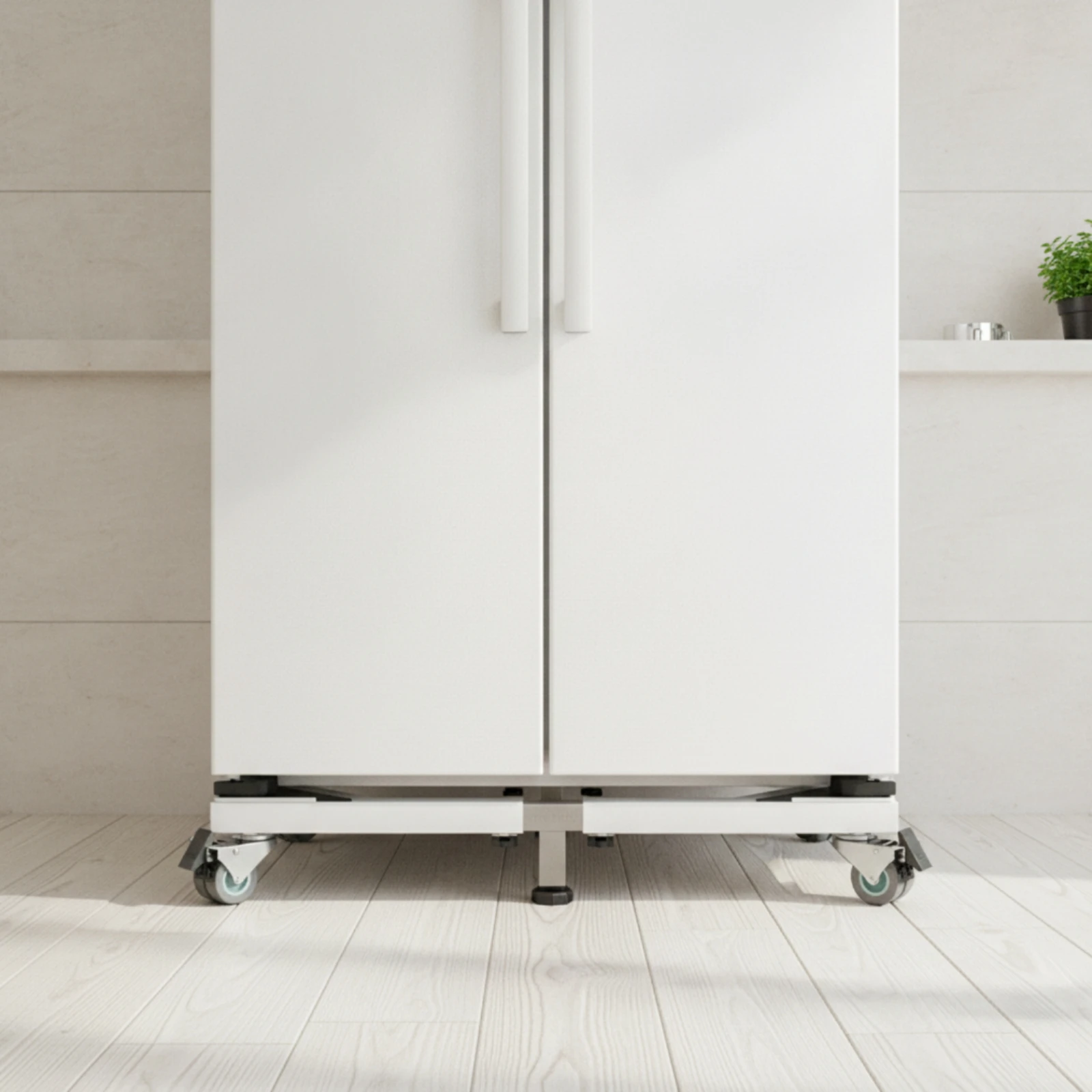 Refrigerator Base Stand Universal Refrigerator Stand with Wheels Mobile Base with Wheels Multi-Functional for Kitchen, Home