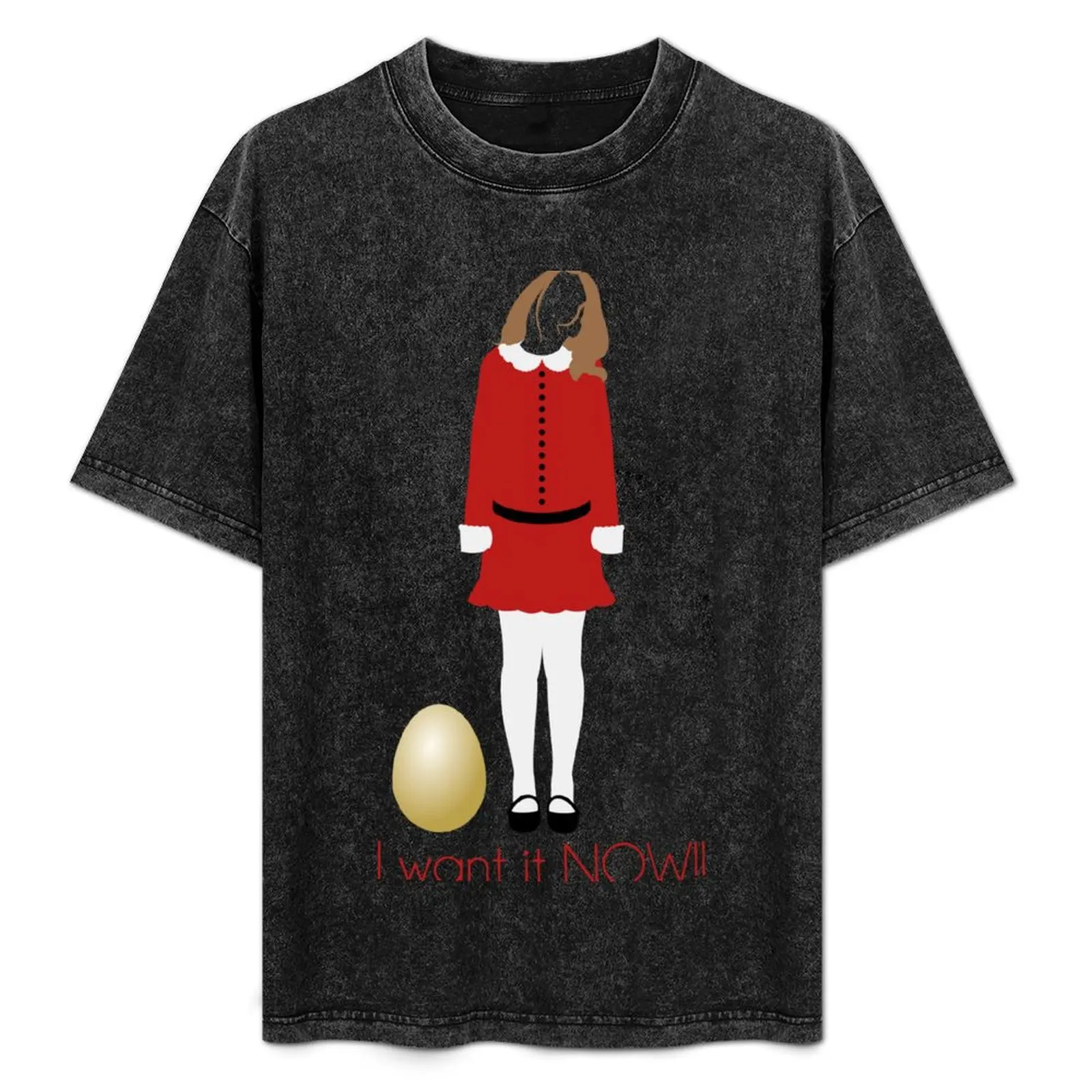 

I Want it NOW!! T-Shirt Big Size Short Sleeve Casual Top
