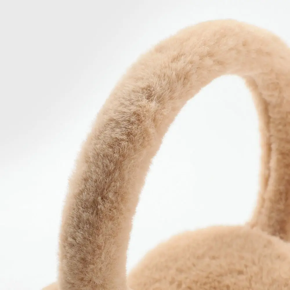 패션 겨울 따뜻한 부드러운 귀마개 두꺼운 방한 귀덮개 인조 모피 귀마개 여성 남성 야외용