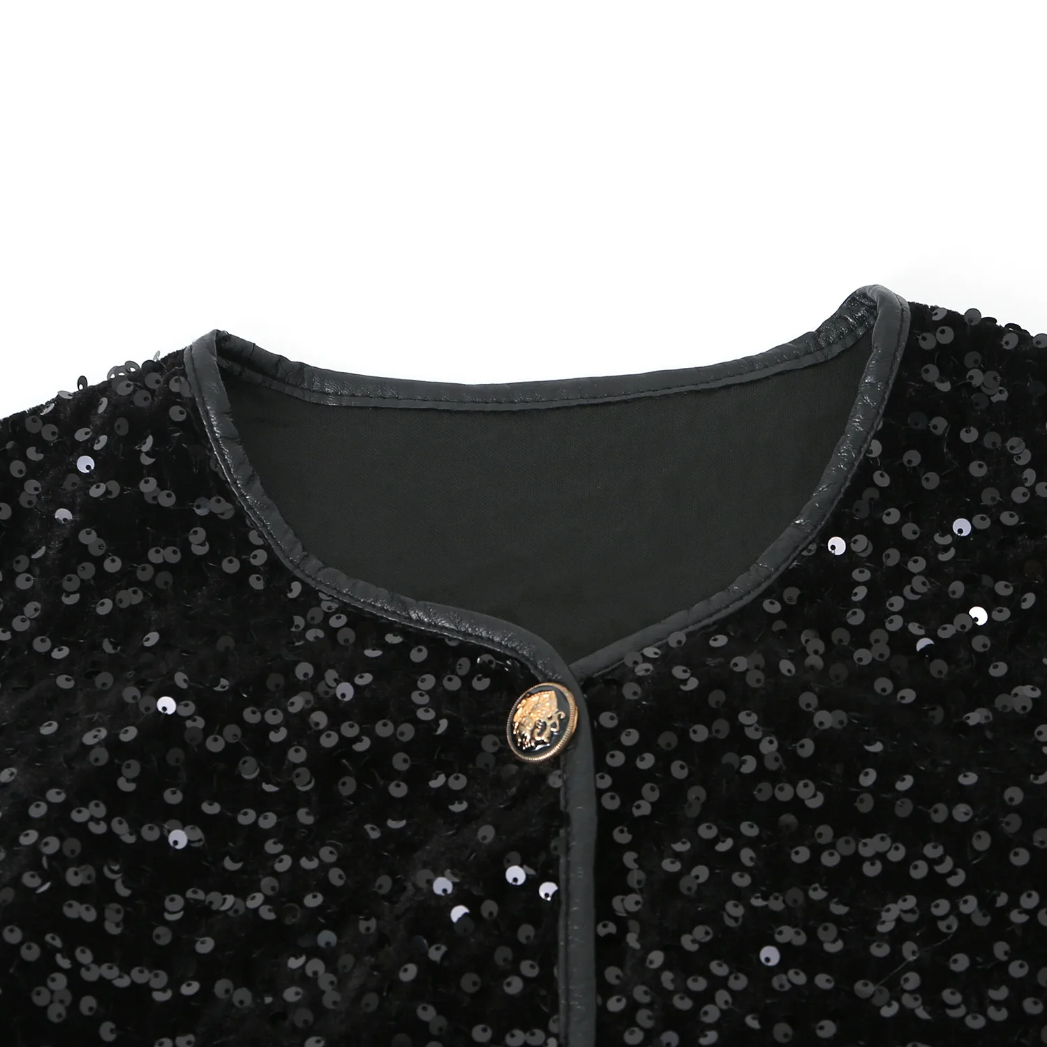Sleeveless Cardigan Women Vest Coats 2025 Ropa Mujer O-neck Patchwork Feather Waistcoats Heavy Sequin Vintage Tanks Tops