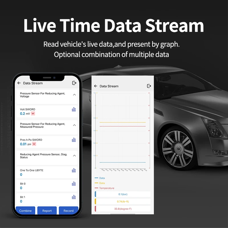 MUCAR BT200 OBD2 Bluetooth-Diagnosetool Vollsystem-Diagnose Öl SAS 15 Reset OBD 2 Scanner für alle Autos Codeleser – Detail 5
