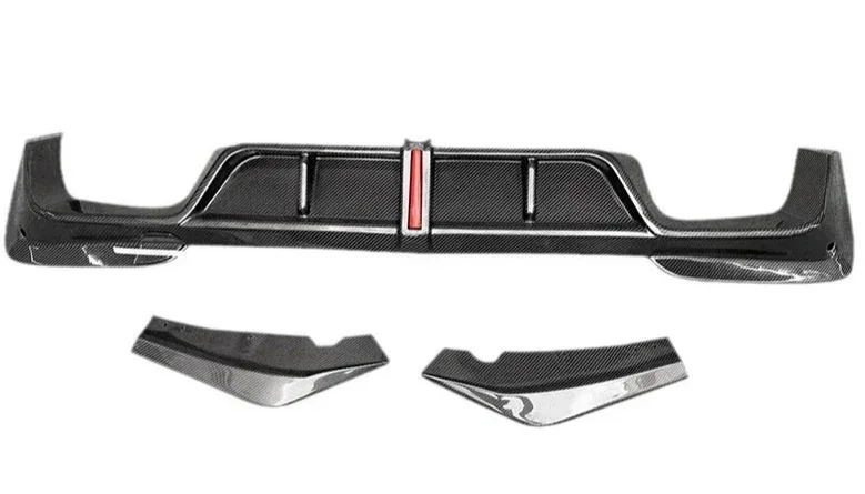 Applicable, BMW X3 G01 Carbon Fiber Rear Lip with Light Diffuser Rear Lip Corner Modified To Surround Auto Parts
