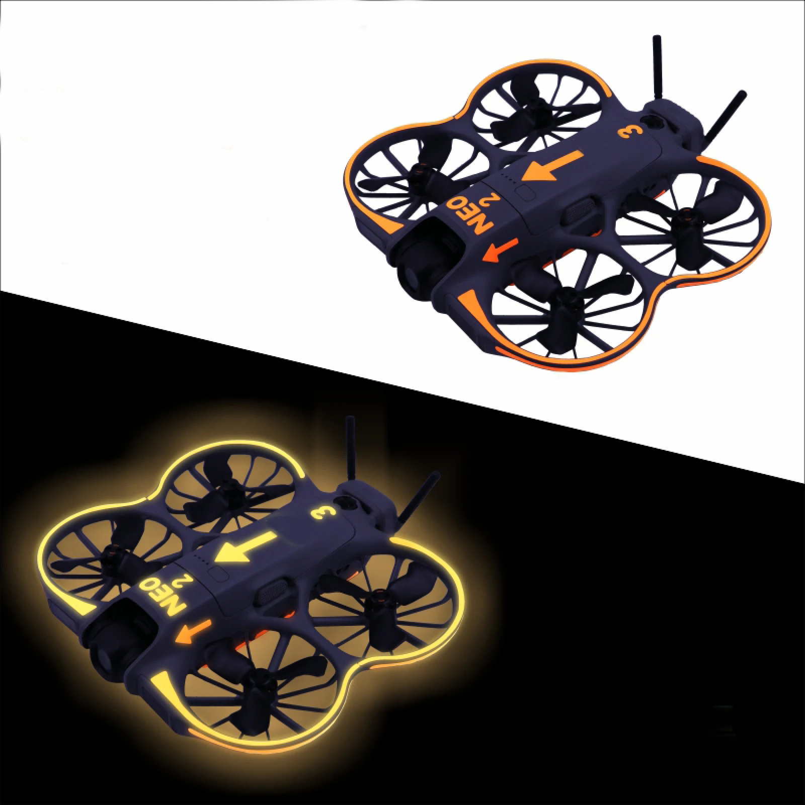 Kit de pegatinas decorativas b - Drone Kit Waterproof reseña y precio