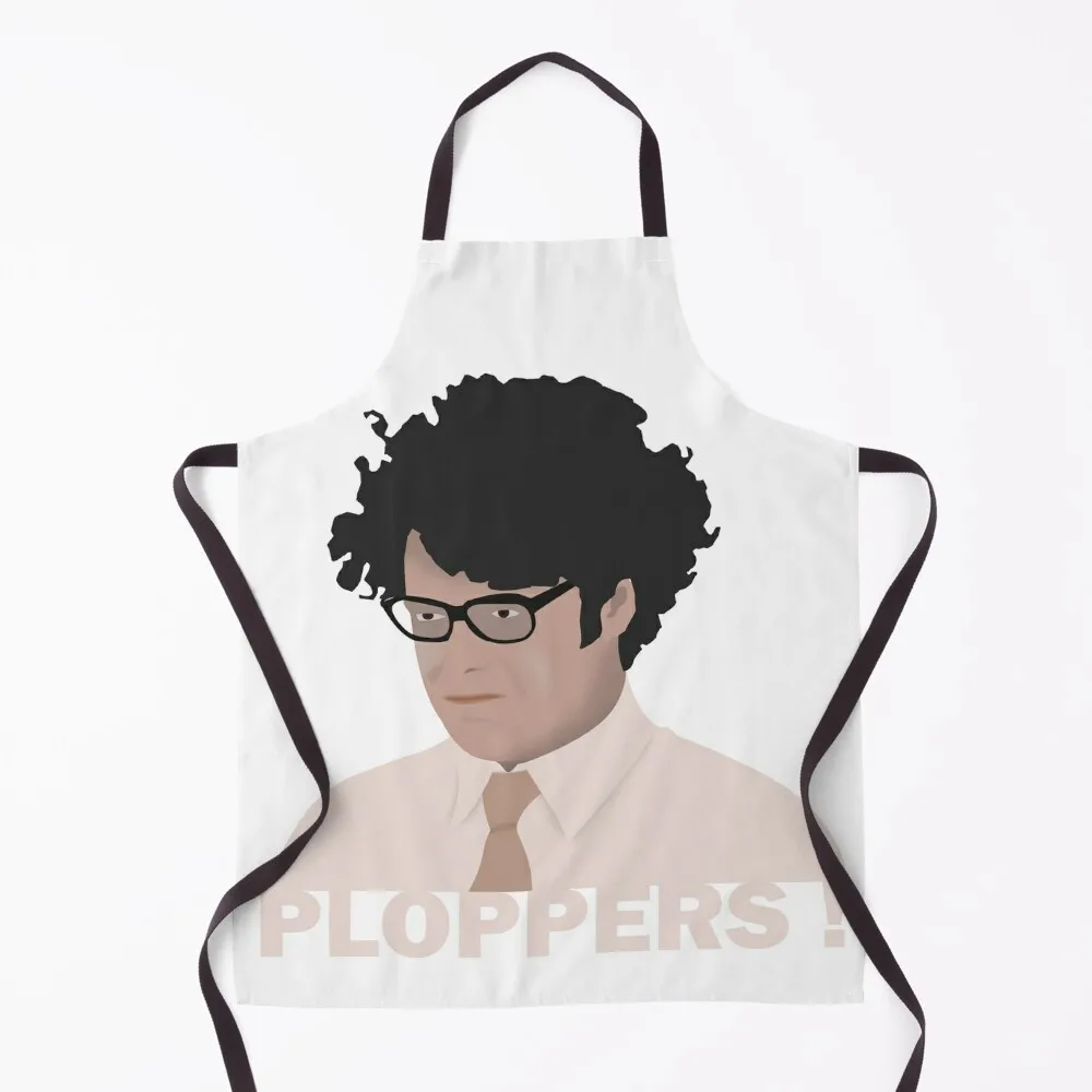 

The IT Crowd - Moss - Ploppers ! Apron Men'ss beauty master Children'S Chef Uniform Women Apron