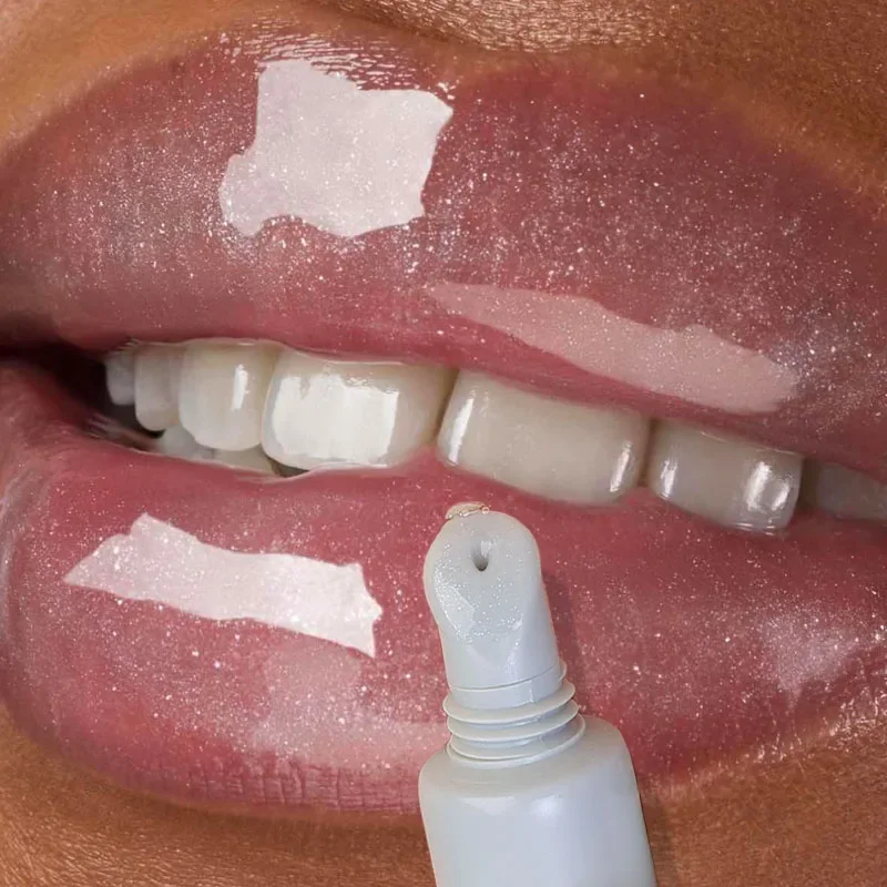 Glow Plumping Lip Oil idratante Glitter Mirror Nude Lip Gloss Lasting Nourish Shimmer Liquid Lipstick Lips Makeup Cosmetics