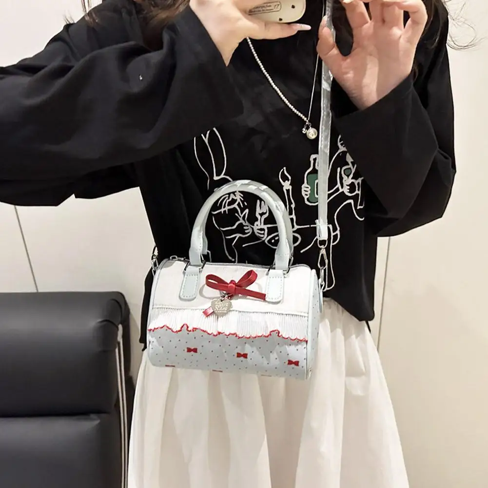 جديد المرأة حقيبة كتف الموضة الكورية نمط لينة حقيبة جلدية Crossbody ركاب حقيبة بولي Bag سعة حقيبة يد وسادة Crossbody G5F0 #4