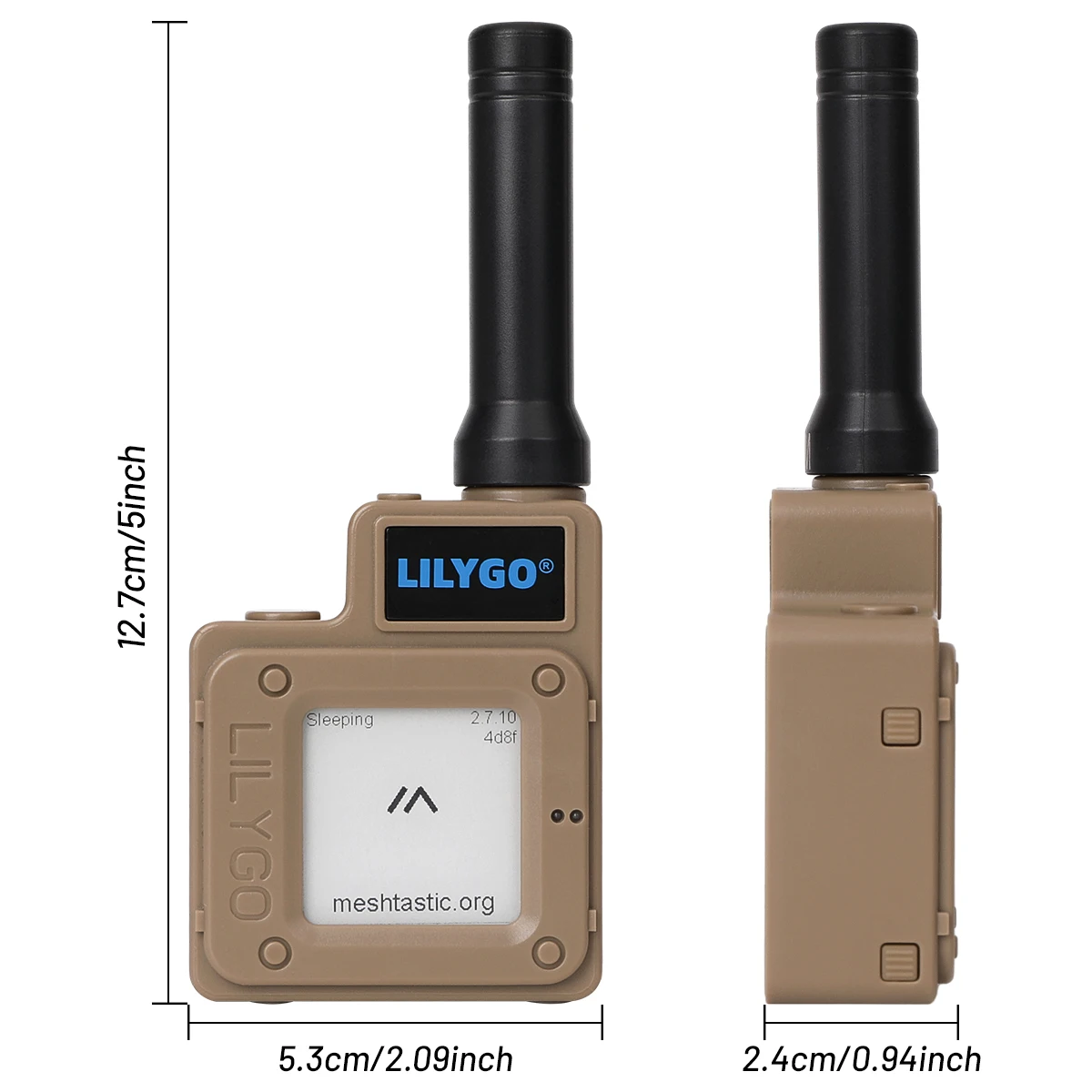 Lilygo T Echo Meshtastic T-Echo Low Power 433/868/915MHz LoRa SX1262 Wireless Module E-paper L76K GPS NFC With NRF52840 Sensor view 3
