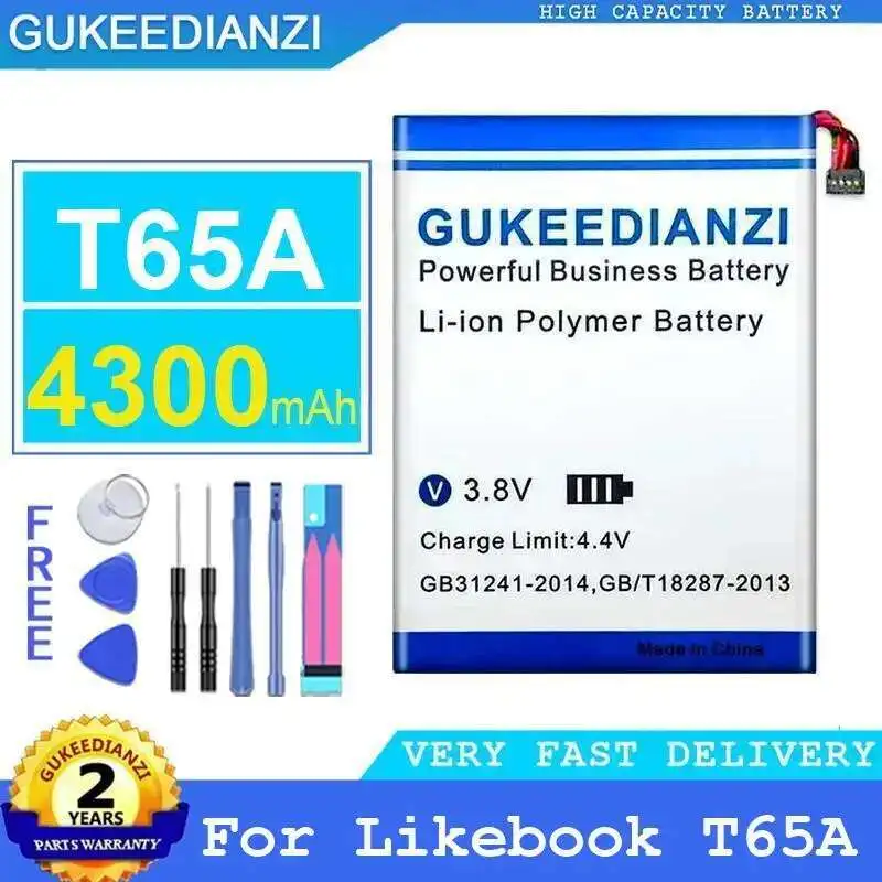 

For Likebook T65A E - Ink Book Battery Environmentally Friendly 4300Mah