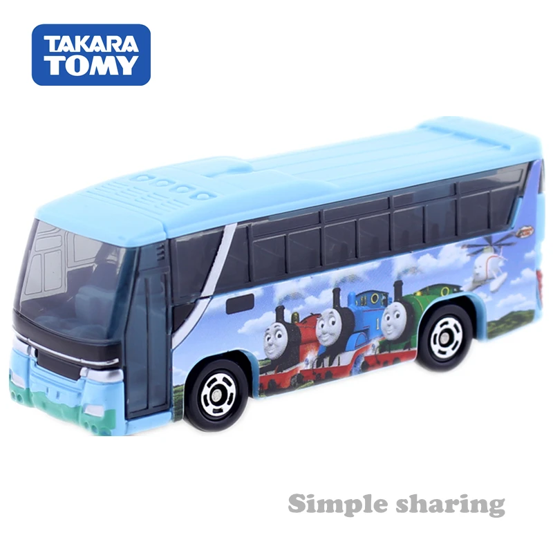 TTakara Tomy Tomica 29 Thomas Land Express Bus Scale 1/156 Car Hot Pop Kids Toys Motor Vehicle Diecast Metal Model