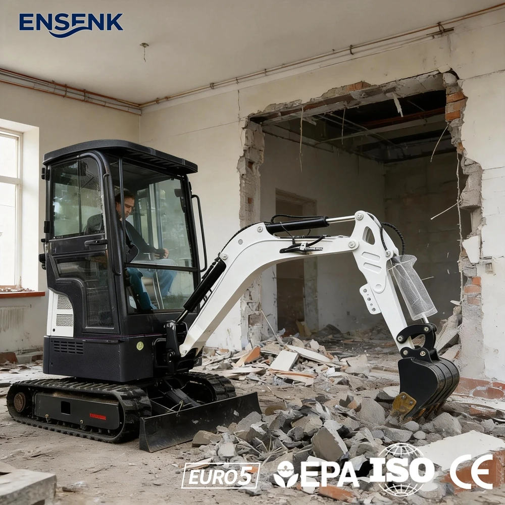 

Mini Excavator 1.8Ton diesel engine Construction 2.0Ton 1.5Ton digger Kubota engine CE EPA Euro 5 Fast Delivery