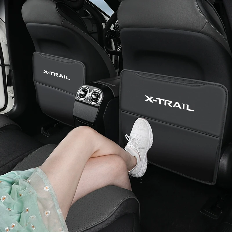 For Nissan Xtrail X-Trail T32 T30 T31 Car Seat Back Kick Protector Pad Rear Backrest Anti Pad Child Anti Dirt & Wear-resistant