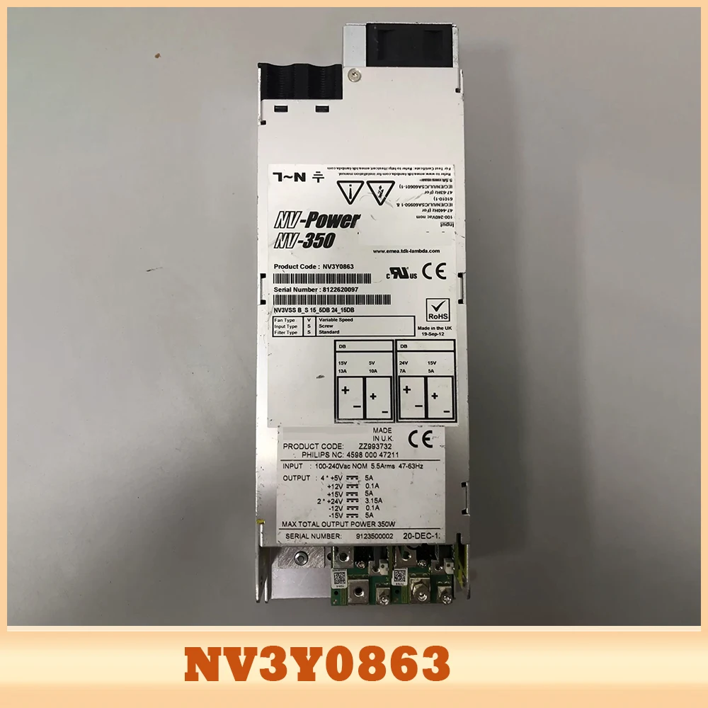 For TDK-LAMBDA NV-Power NV-350 NV3Y0863 Power Supply With Interface Board