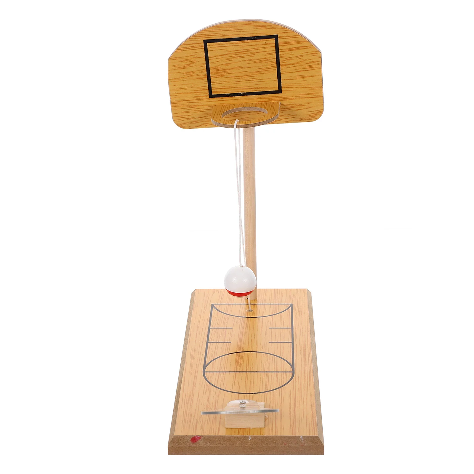 Wood Desktop Basketball Toy Mini Fun Basketball Game Toy for Kid Child Baby Wood Basketball Toy Educational Toy