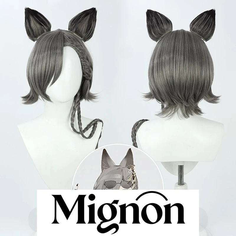 

Arknights Chizhu short hair cosplay wig hot sale Christmas Halloween Wig