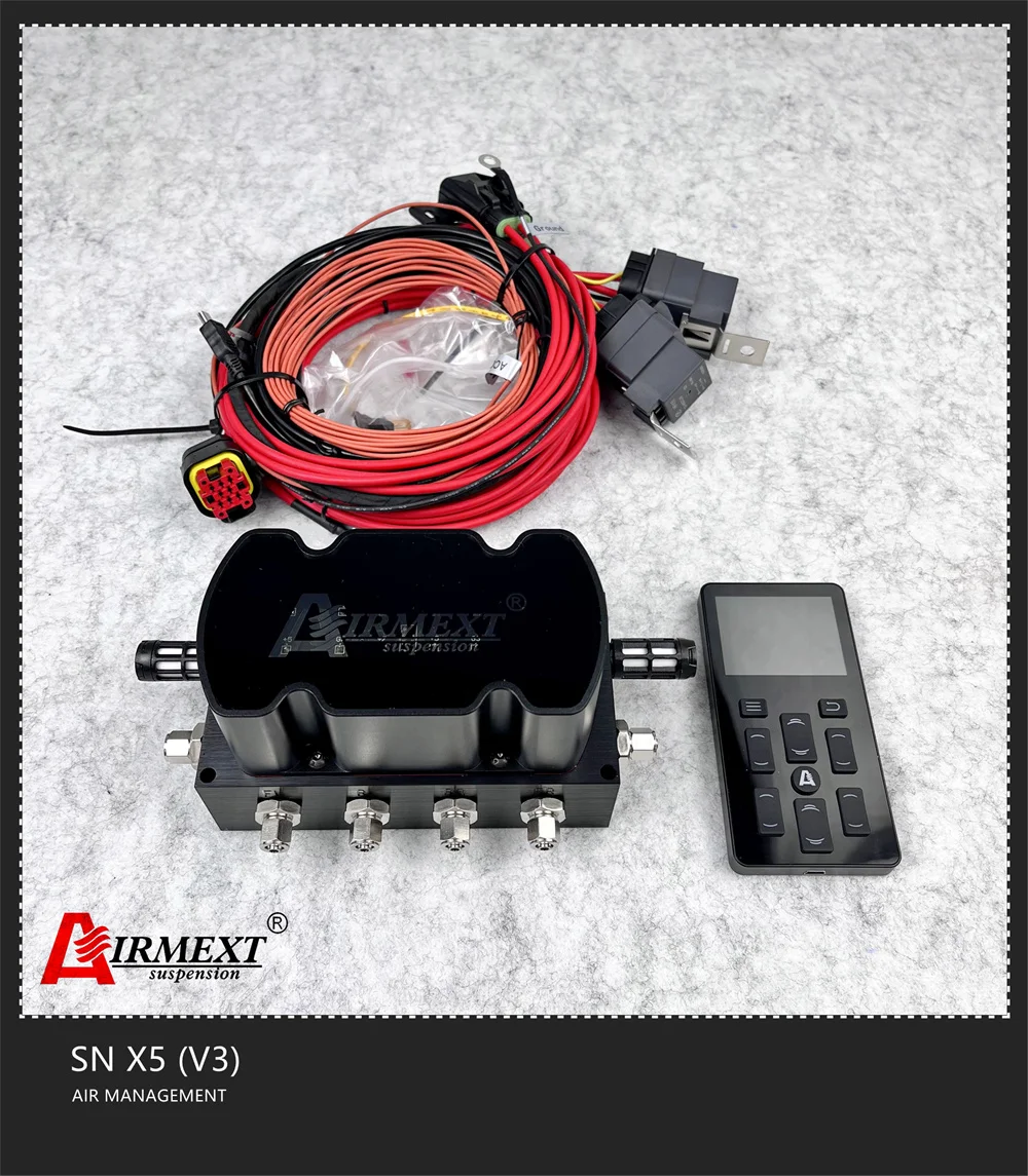 AIRMEXT® / SN X5（V3） /air management Top Grade Air suspension system Electronic Controll System/pneumatic/airlift