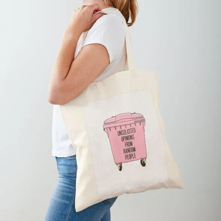 

Unsolicited opinions from random people by Sasa Elebea Tote Bag tote bag Portable shopping bag Lady women