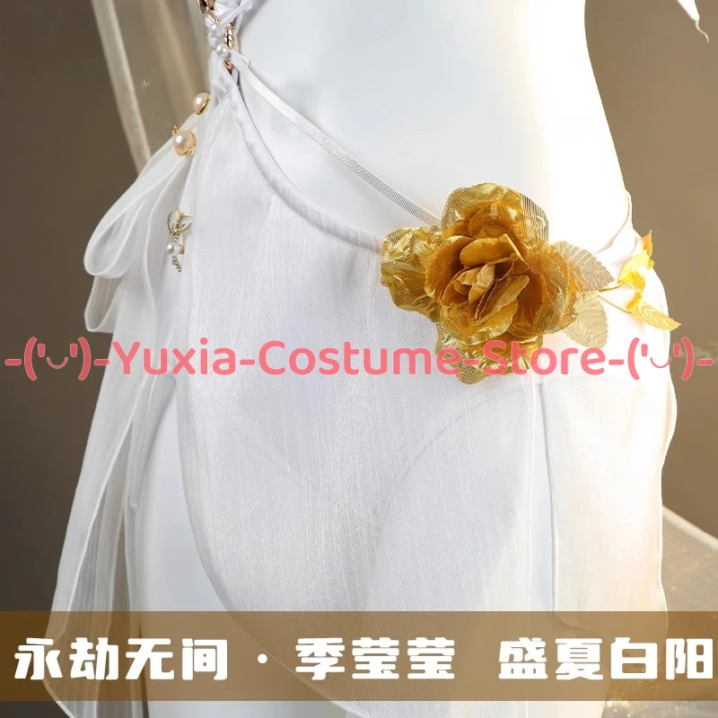 Game Naraka: Bladepoint Ji Yinyin Summer Sun Cosplay Costume Sexy Anime Character Party Outfit Swimwear Dress