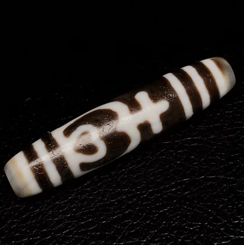 

Ancient Tibetan DZI Beads Old Agate Twin Treasure Bottle Totem Amulet Pendant