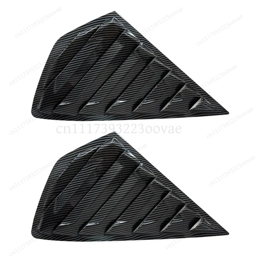 LF-Rear Triangular Window Sticker for Toyota Prius 30 Series 2009-2016, Exterior Car Decal Accessory