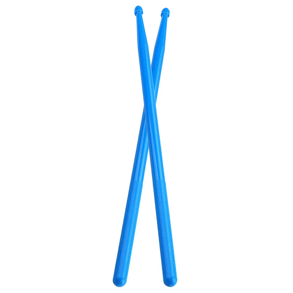 

1 Pair Smooth Nylon Drum Sticks Non Slip Grip Long Handle Musical Instrument Accessories